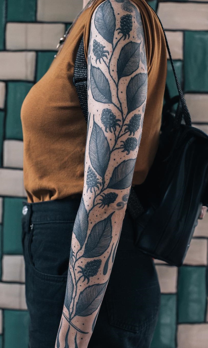 Tatuagens-femininas-de-braço-fechado-18 