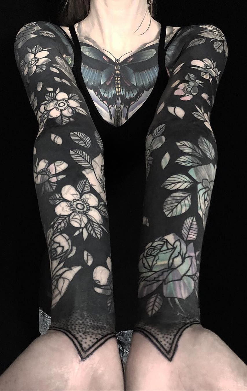 Tatuagens-femininas-de-braço-fechado-6 