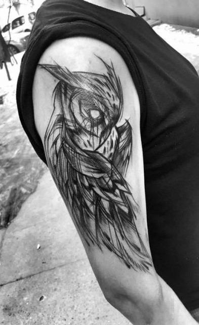 Tatuagens-masculinas-de-coruja-48 