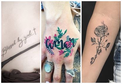 67 mini tatuagens femininas  Frases para tatuagem feminina