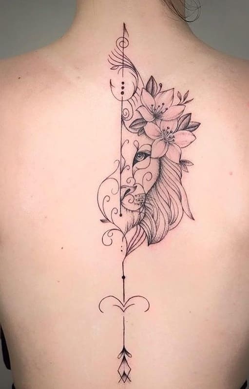 tatuagem-feminina-de-leão-77 
