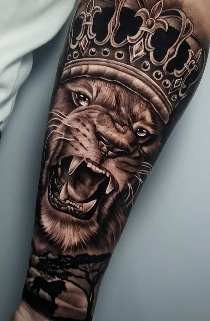 tatuagens-de-leão-masculinas-13 
