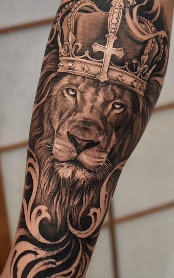 tatuagens-de-leão-masculinas-31 