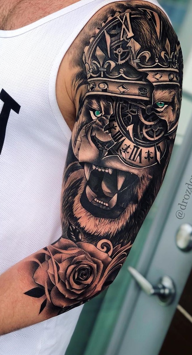 tatuagens-de-leão-masculinas-41 