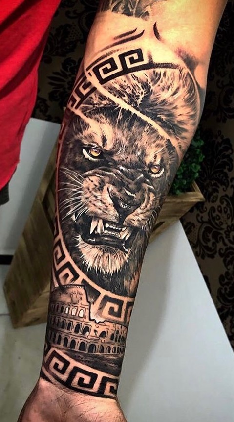 tatuagens-de-leão-masculinas-43 