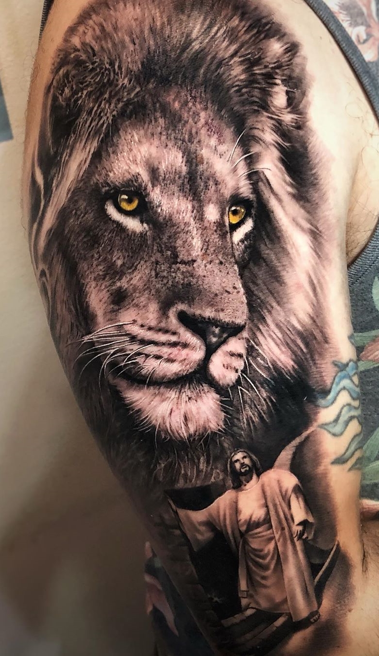 tatuagens-de-leão-masculinas-45 