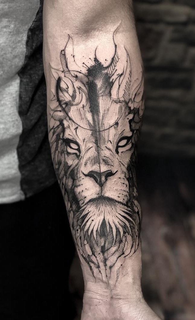 tatuagens-de-leão-masculinas-54 