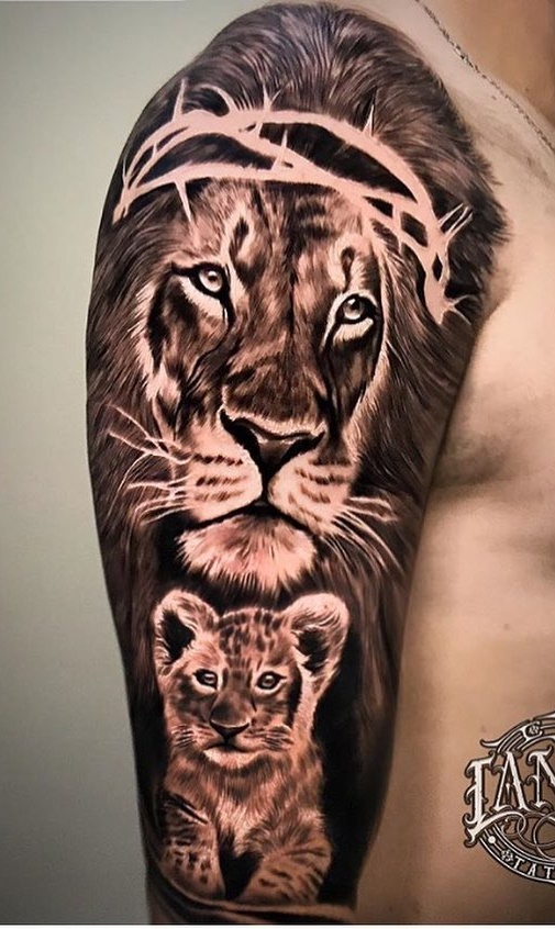 tatuagens-de-leão-masculinas-72 