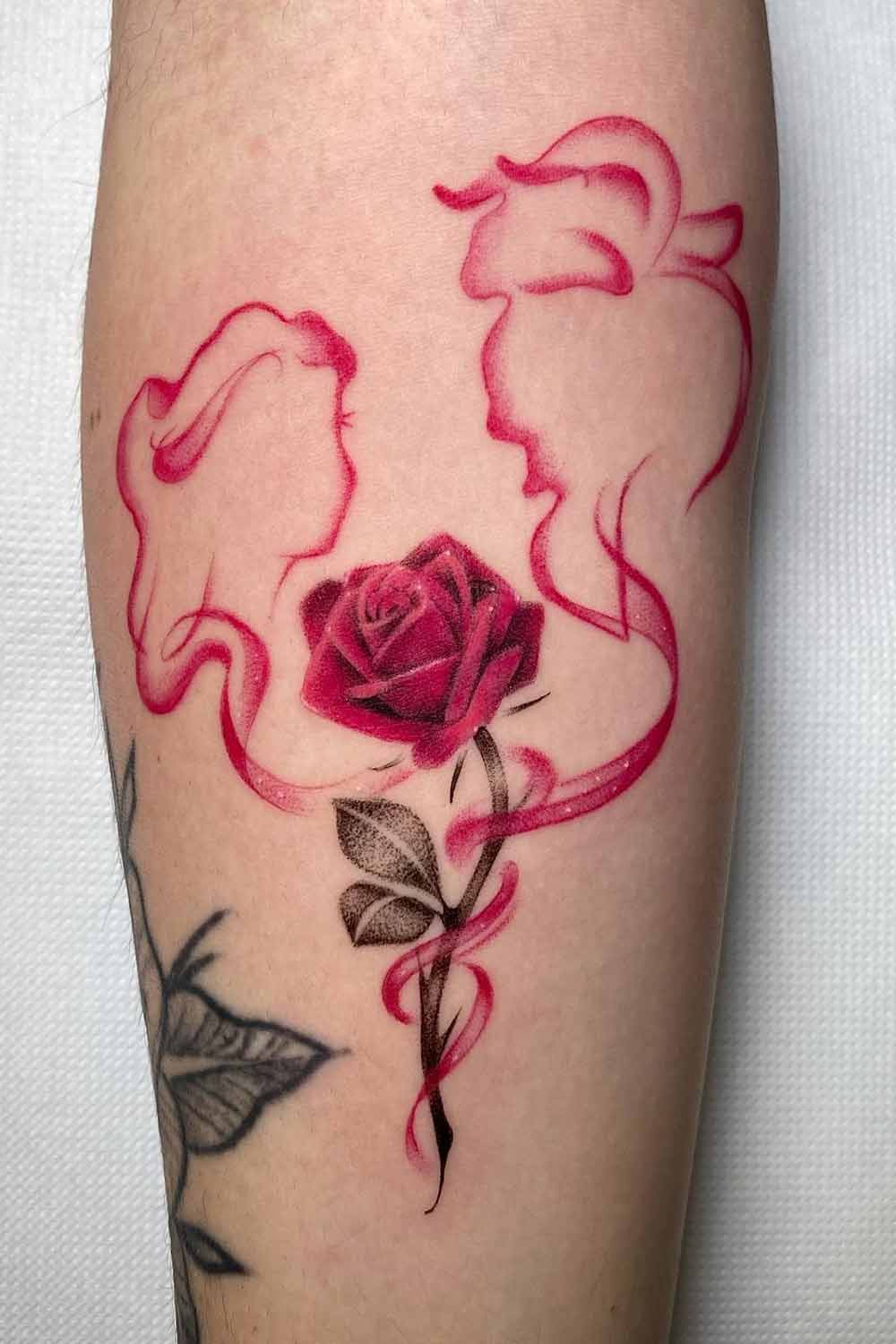 tatuagem-de-rosa-disney 