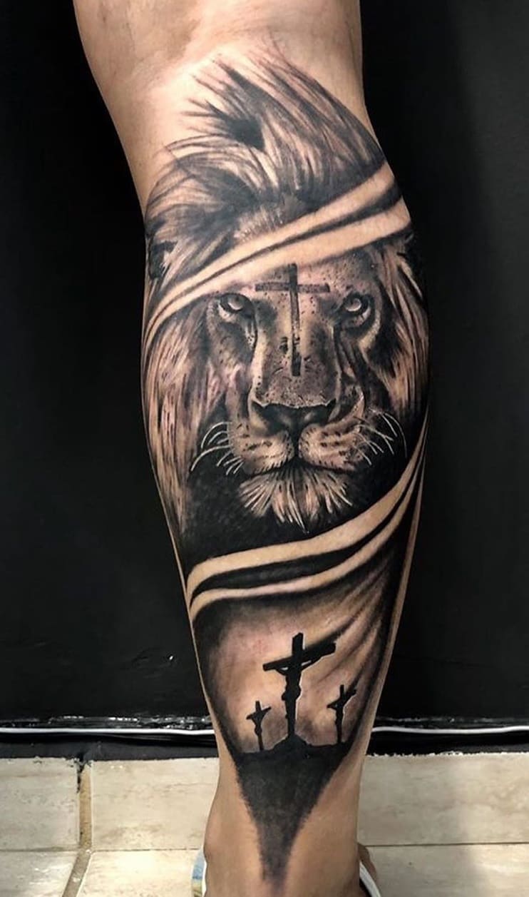 fotos-de-tatuagens-de-leão-masculinas-18 