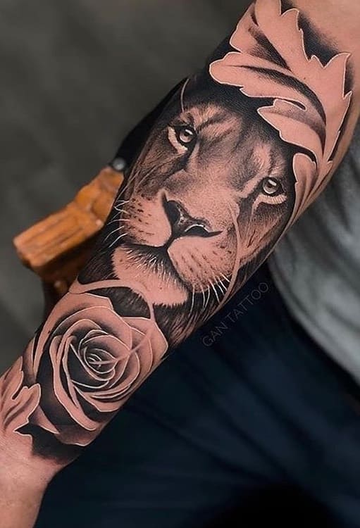 fotos-de-tatuagens-de-leão-masculinas-8 