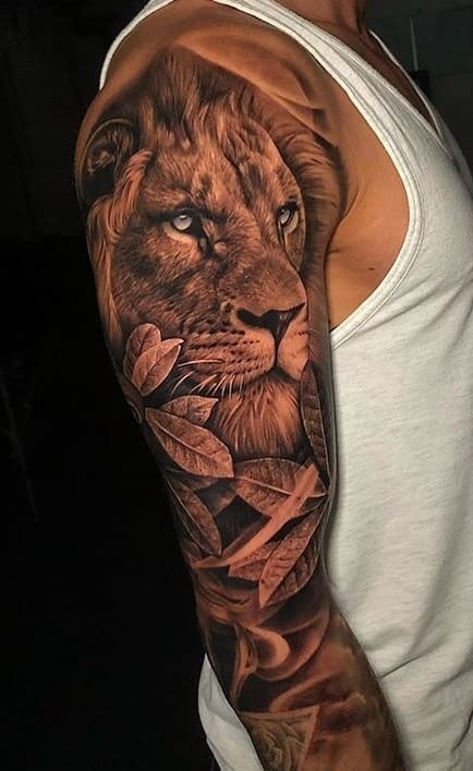 fotos-de-tatuagens-de-leão-masculinas-9 