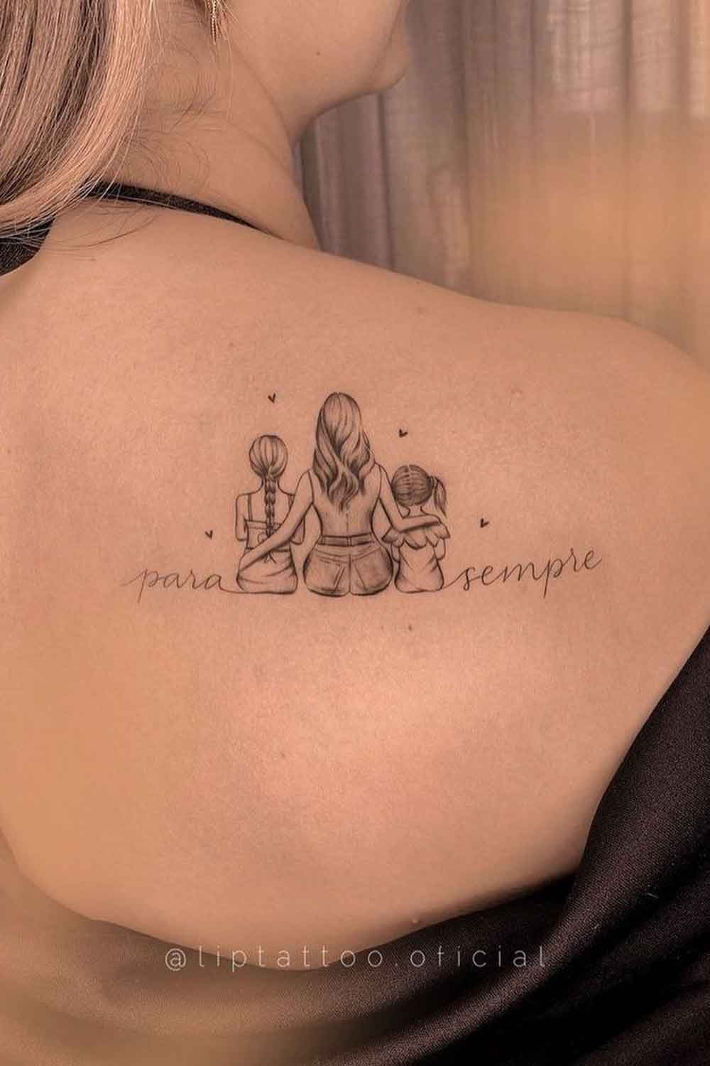 tatuagem-de-mae-e-filha-escrito-para-todo-sempre 