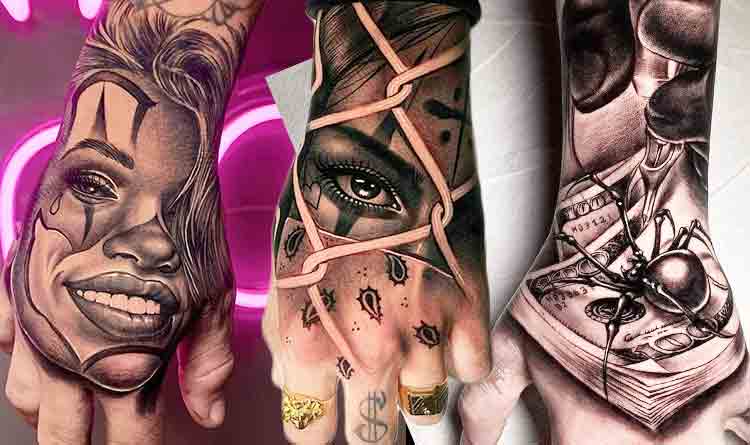 TATUAGEM NA MÃO MASCULINA: 35 Ideias de Tattoos na Mão pra inspirar!   Tatuagens na mão para homens, Tatuagem na mão, Tatuagem na mão masculino