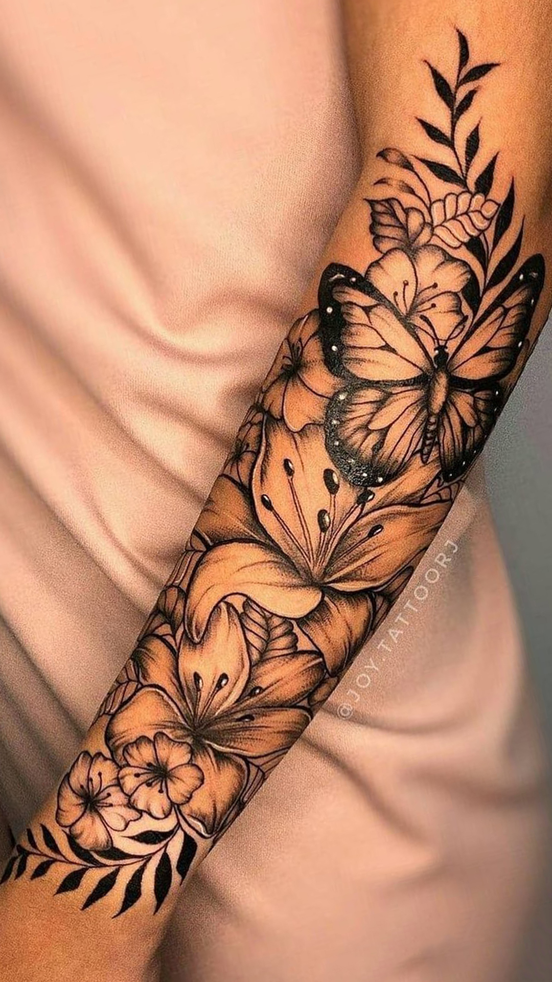 tatuagem-de-borboleta-no-braco-92 