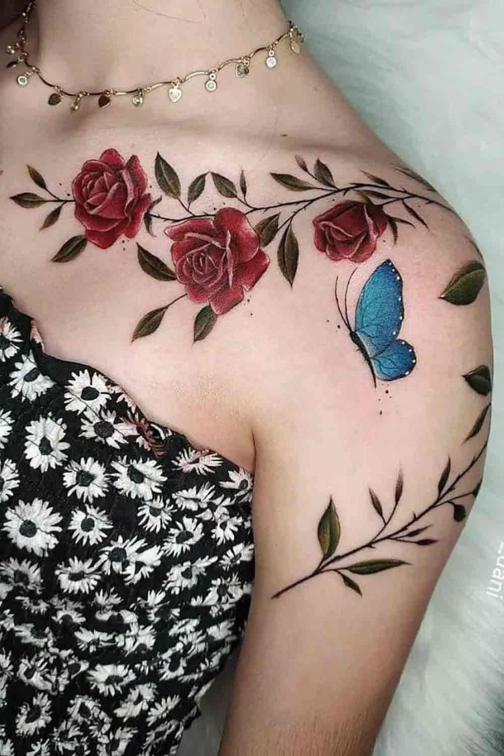 Tatuagens-Femininas-no-Ombro-Rosas-2 