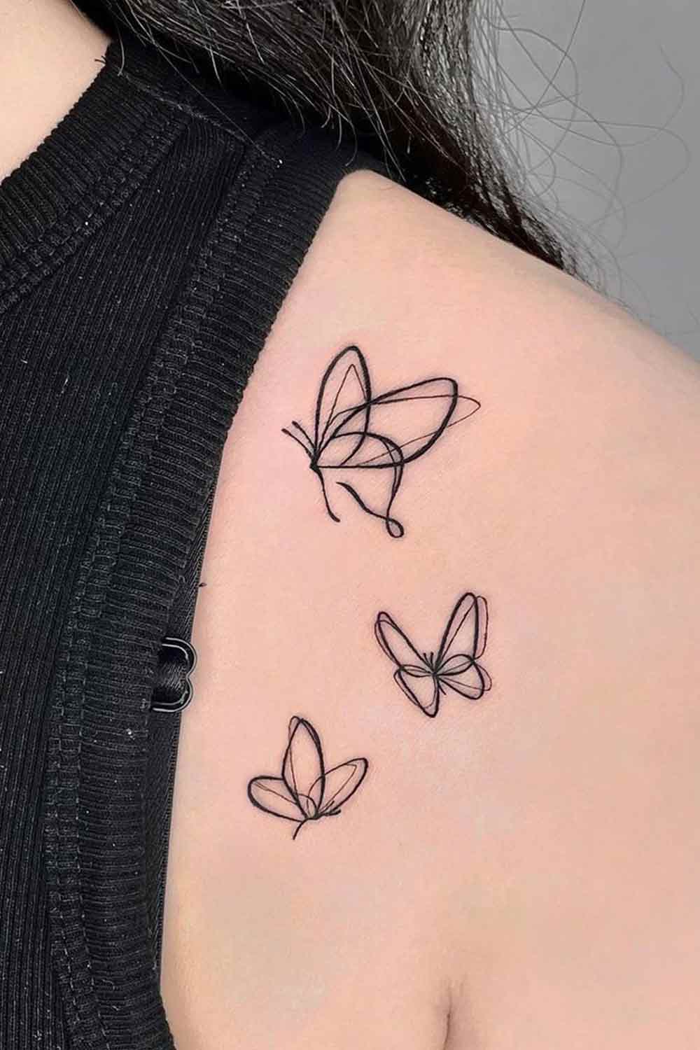 tatuagem-de-borboletas-no-ombro 